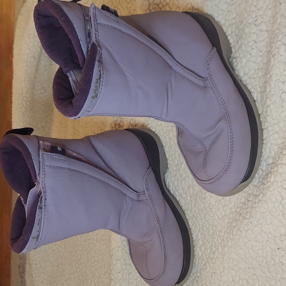 Lands' End Purple Snowboots